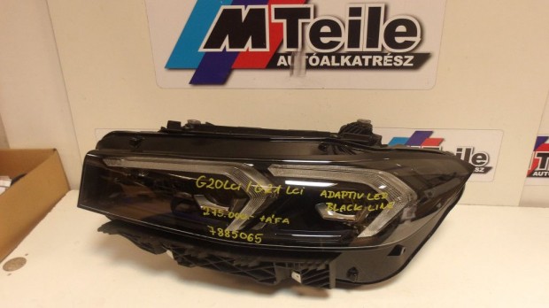 [GYRI BONTOTT] BMW G20 LCI/G21 LCI BAL OLDALI ADAPTIVE LED BLACK LIN